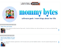 Tablet Screenshot of mommybytes.com